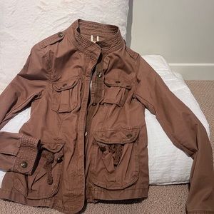 Old Navy brown khaki light jacket